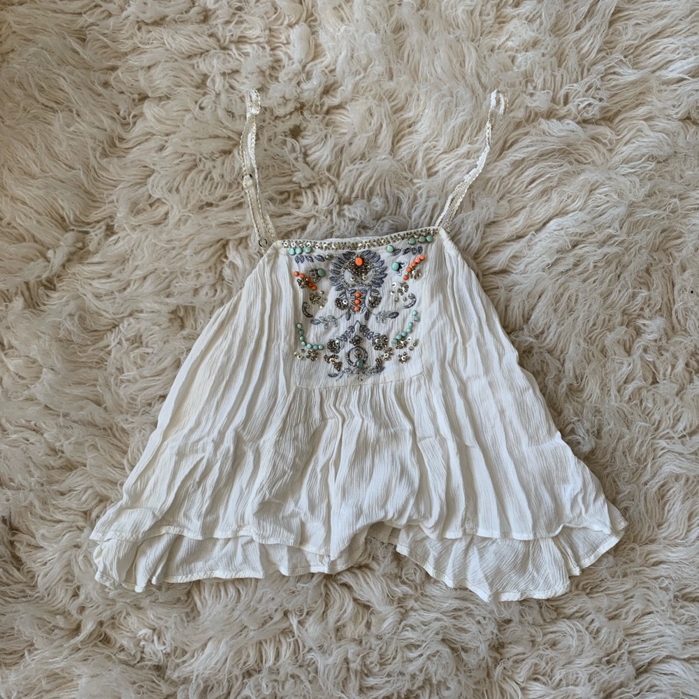 Fun, flowy, studded tank